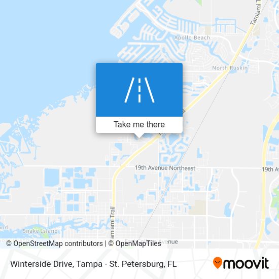 Mapa de Winterside Drive