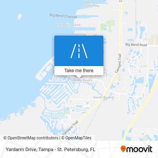 Yardarm Drive map