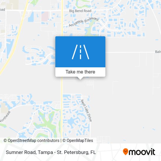 Sumner Road map