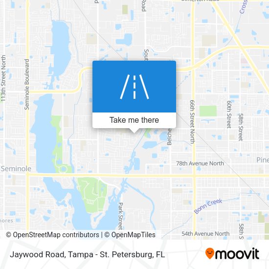 Jaywood Road map