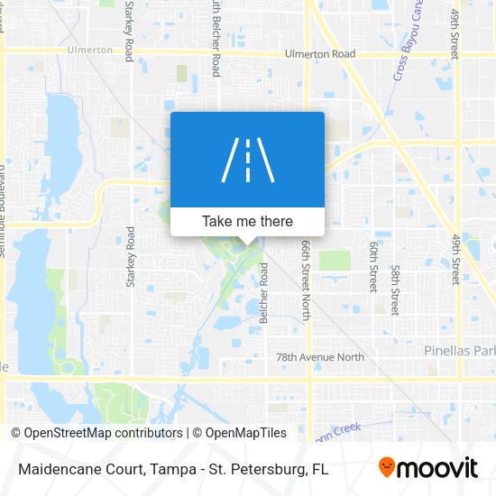 Mapa de Maidencane Court
