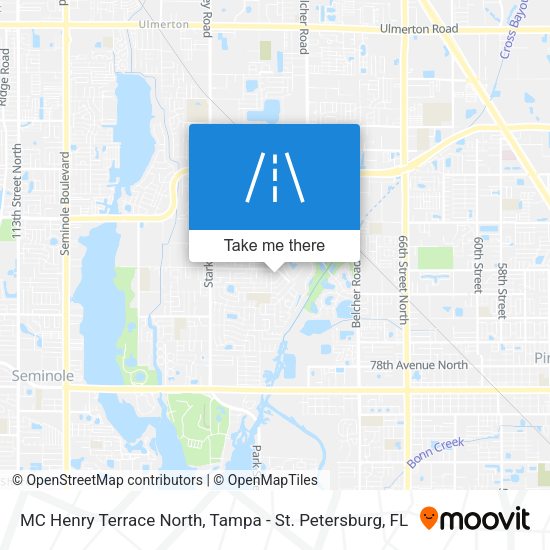 Mapa de MC Henry Terrace North