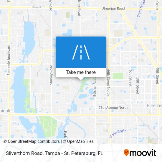 Mapa de Silverthorn Road
