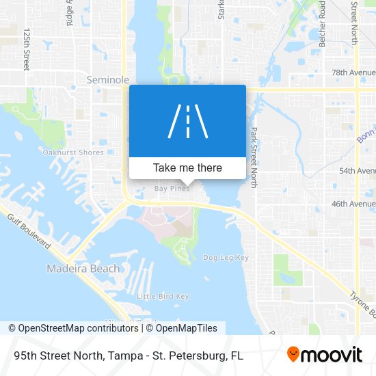 Mapa de 95th Street North