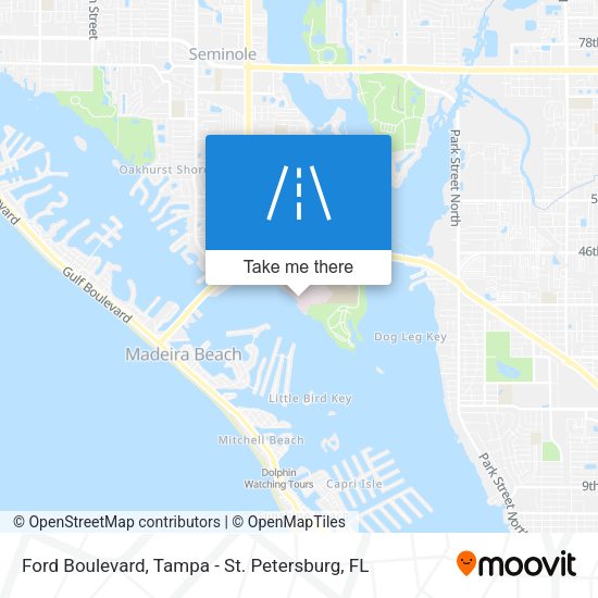 Ford Boulevard map