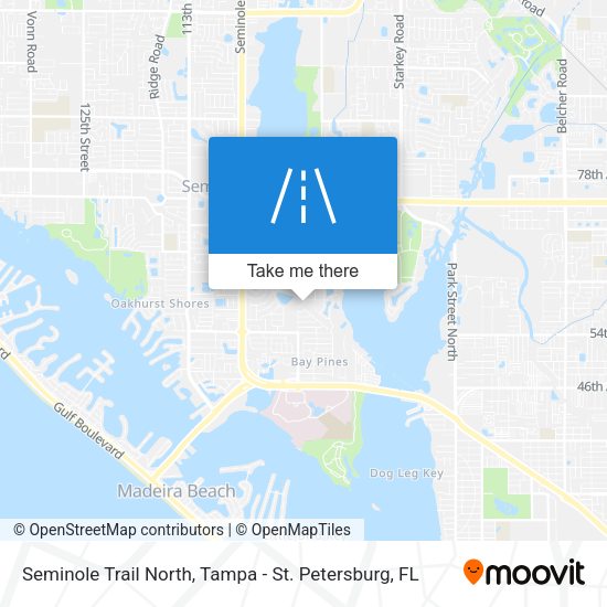 Mapa de Seminole Trail North