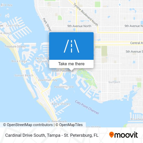 Mapa de Cardinal Drive South