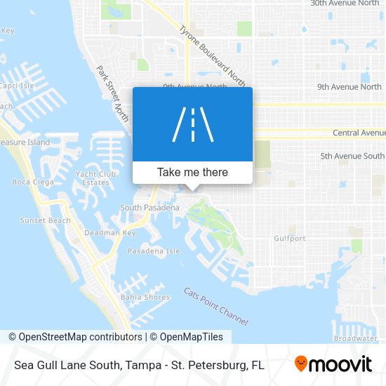 Mapa de Sea Gull Lane South