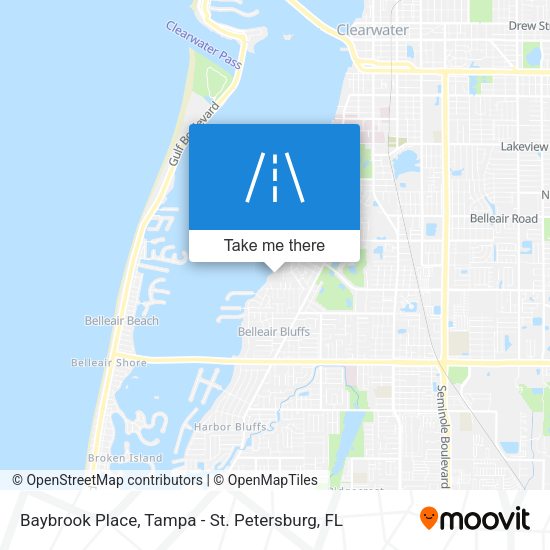 Baybrook Place map
