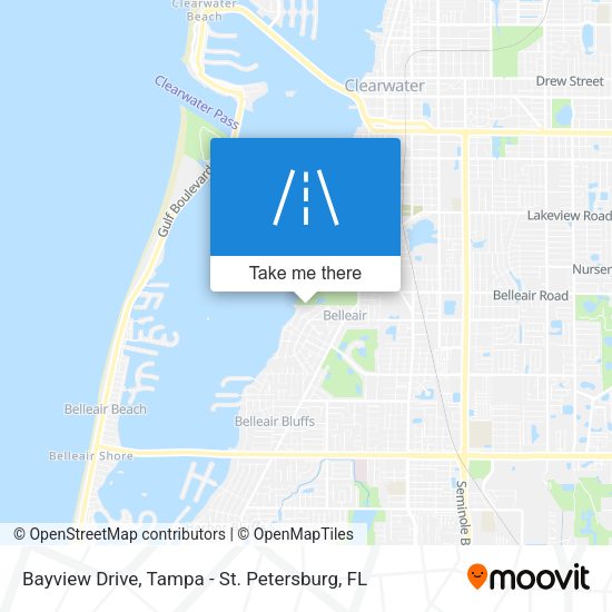 Bayview Drive map