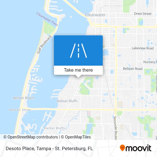 Mapa de Desoto Place