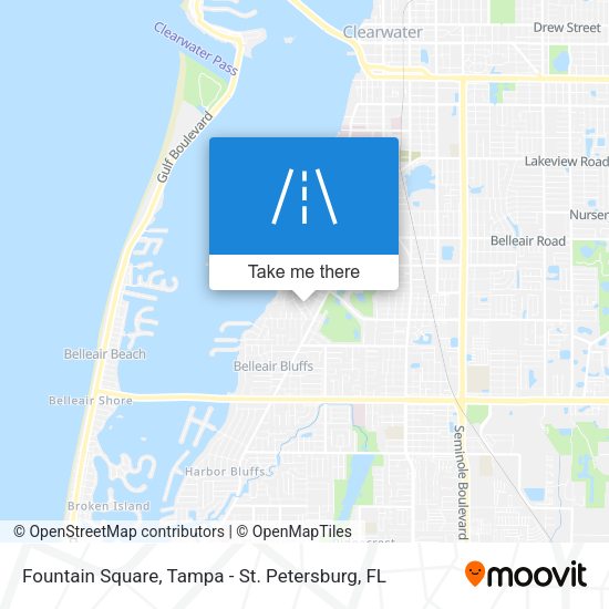 Fountain Square map