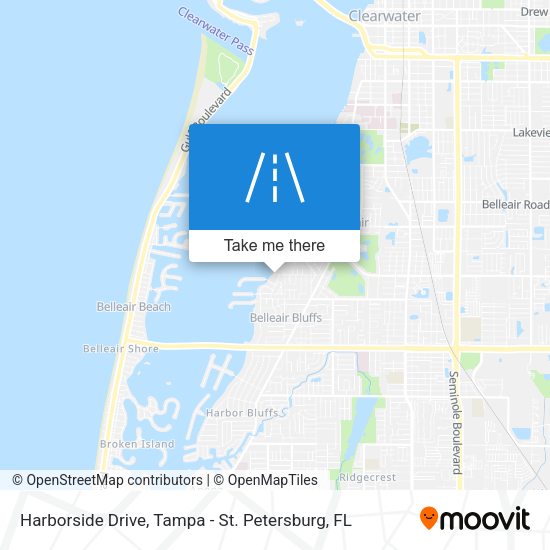 Harborside Drive map