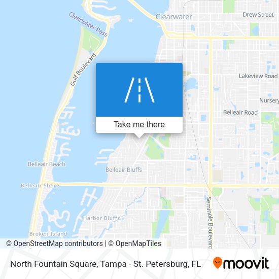 North Fountain Square map
