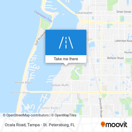 Ocala Road map