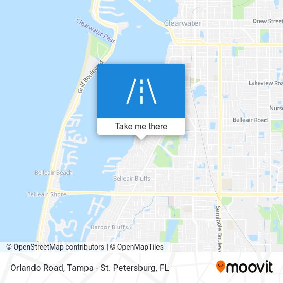 Orlando Road map