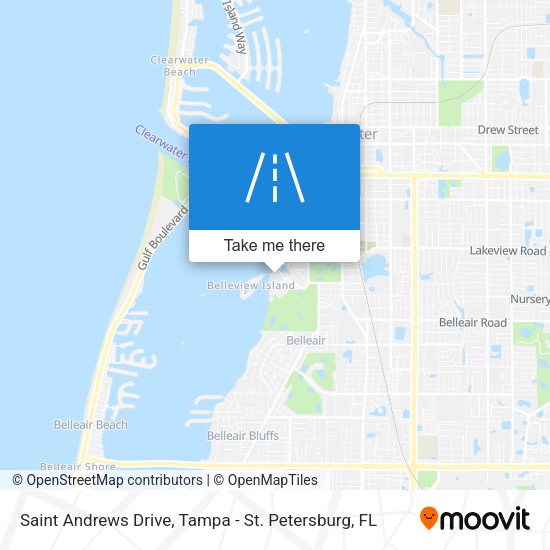 Mapa de Saint Andrews Drive