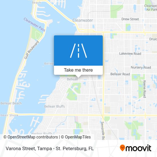 Varona Street map