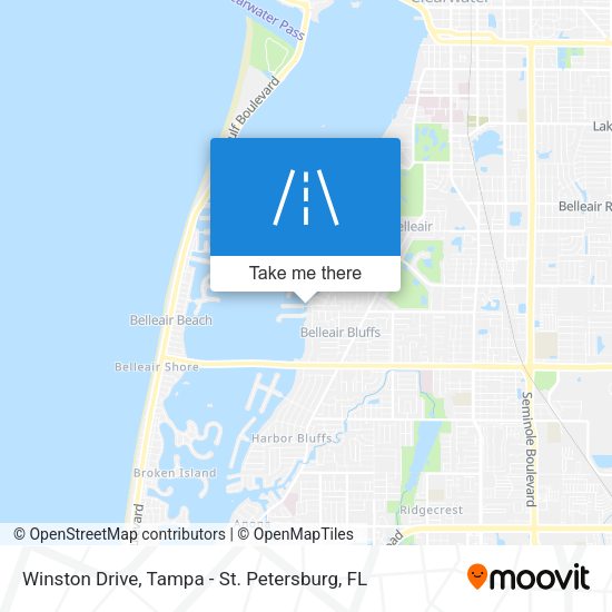 Mapa de Winston Drive