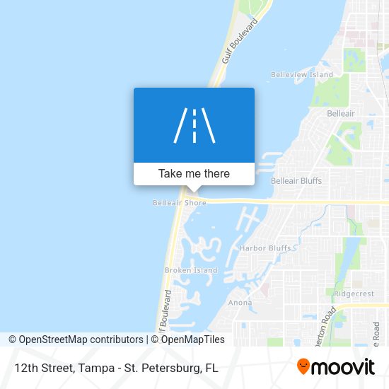 Mapa de 12th Street