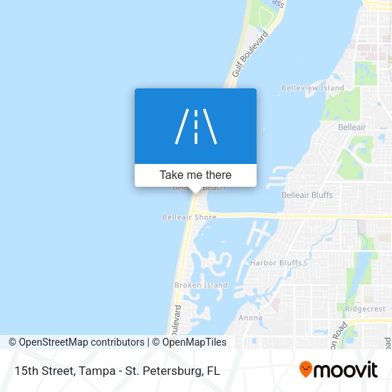 15th Street map
