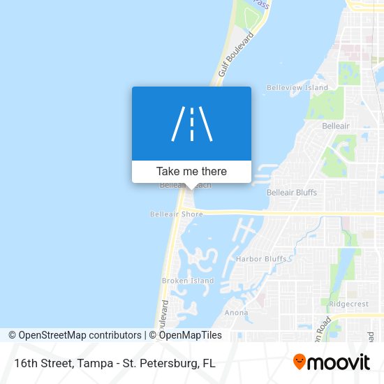 16th Street map
