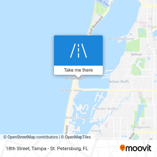 Mapa de 18th Street