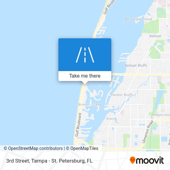 3rd Street map