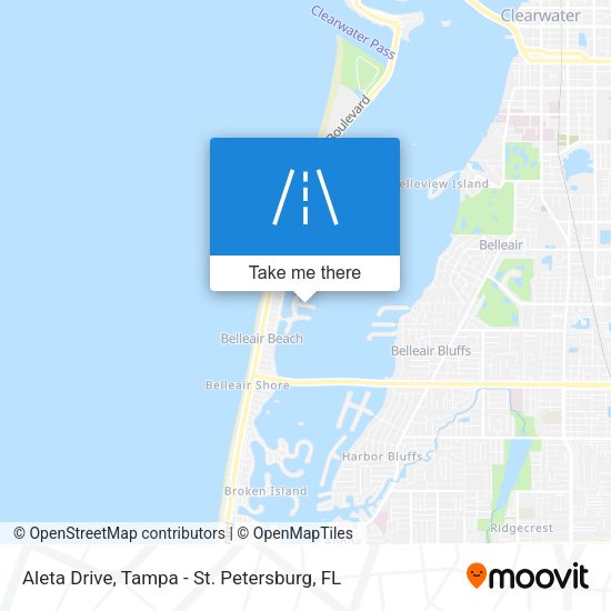 Aleta Drive map