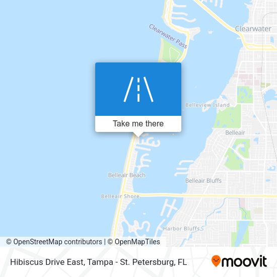 Mapa de Hibiscus Drive East