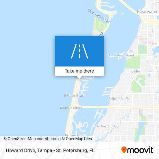 Mapa de Howard Drive