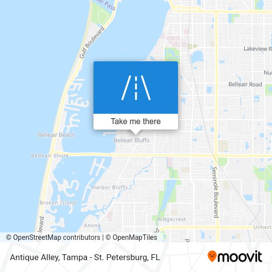Mapa de Antique Alley