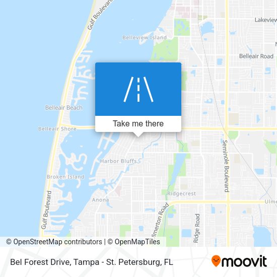 Mapa de Bel Forest Drive