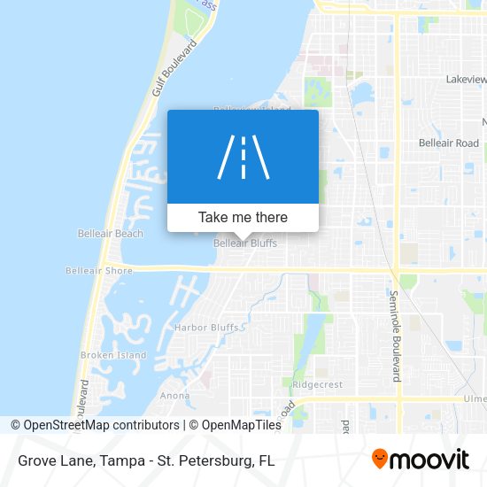 Grove Lane map