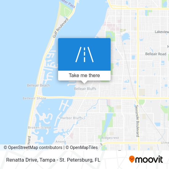 Renatta Drive map
