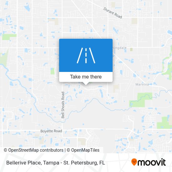 Bellerive Place map