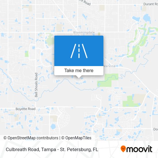 Mapa de Culbreath Road