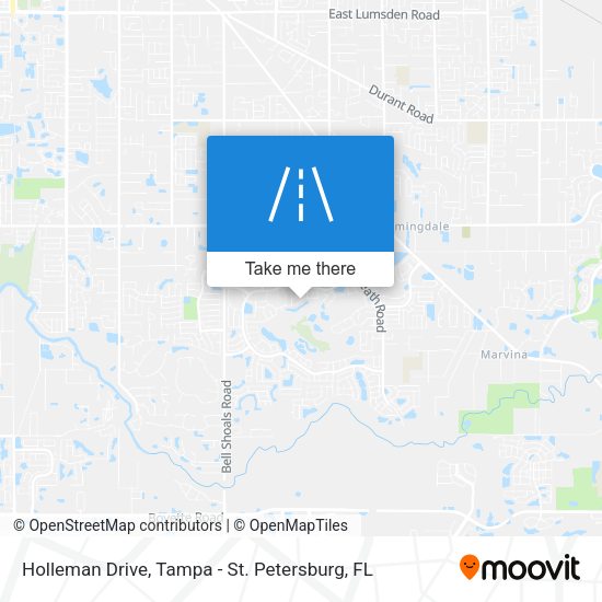 Holleman Drive map