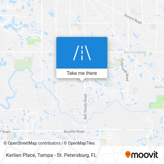 Mapa de Kerlien Place