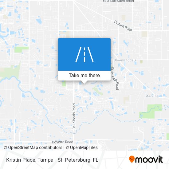 Kristin Place map