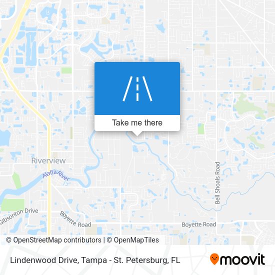 Mapa de Lindenwood Drive