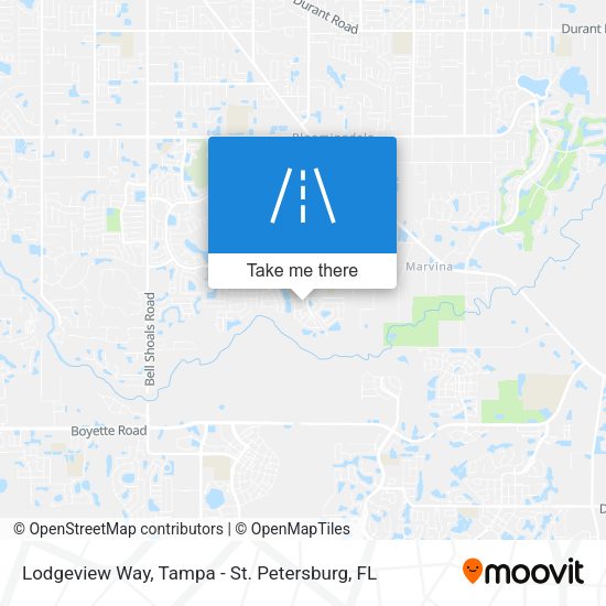 Lodgeview Way map