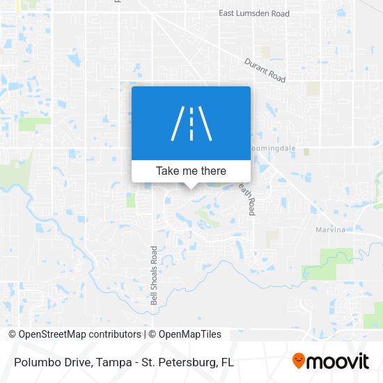 Polumbo Drive map