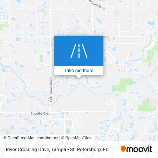 River Crossing Drive map