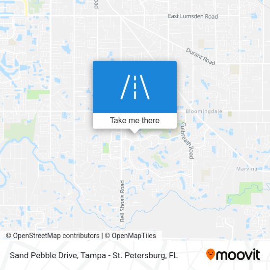 Mapa de Sand Pebble Drive