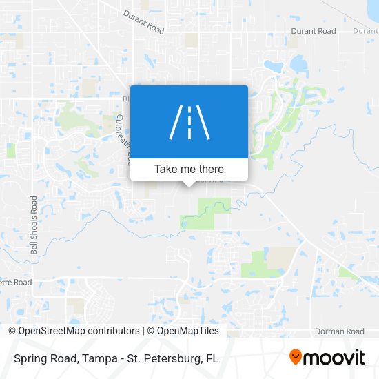 Mapa de Spring Road