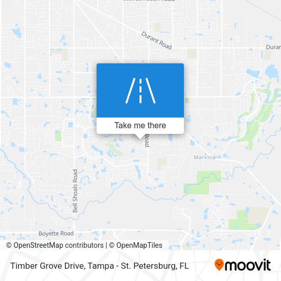 Timber Grove Drive map