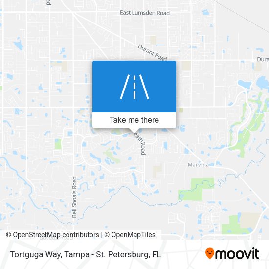 Mapa de Tortguga Way