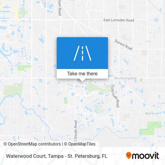 Waterwood Court map