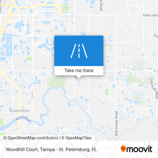 Woodhill Court map
